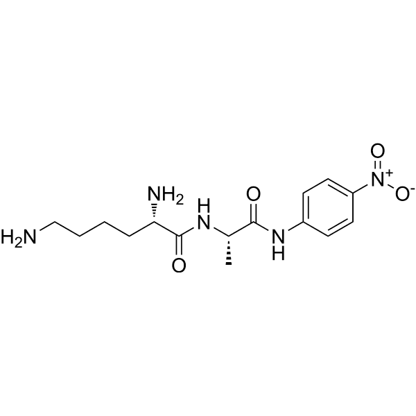 Lys-Ala-pNA Structure