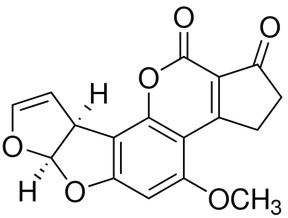 Aflatoxin B1 Structure