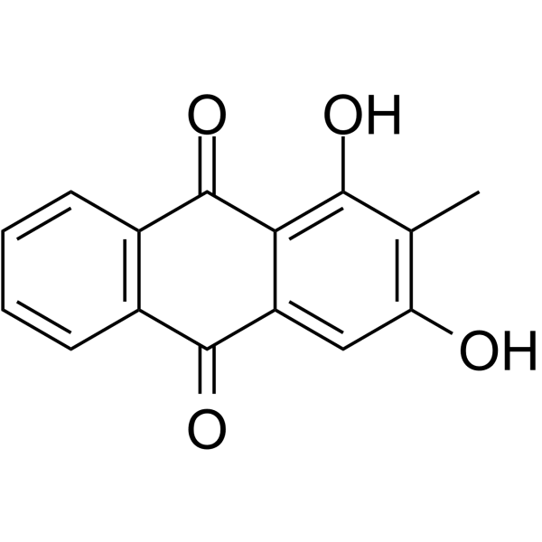 Rubiadin Structure