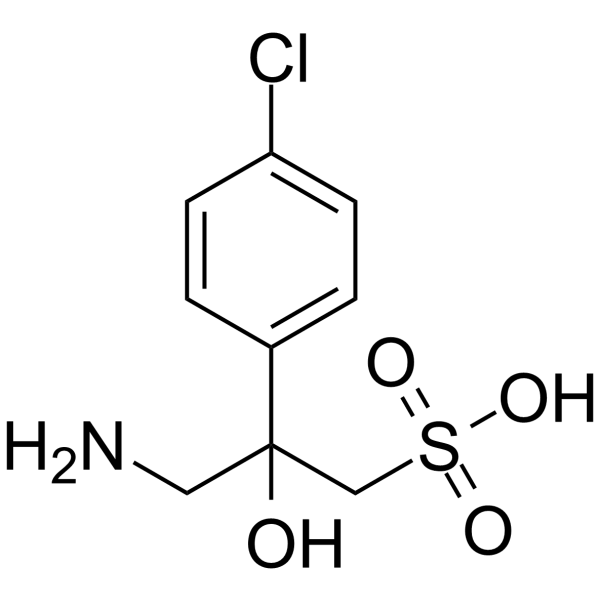 2-Hydroxysaclofen  Structure