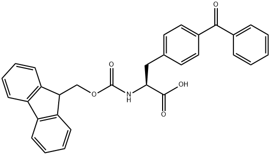 Fmoc-Bpa-OH Structure