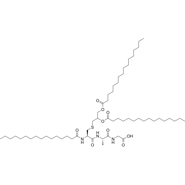Pam3-Cys-Ala-Gly Structure
