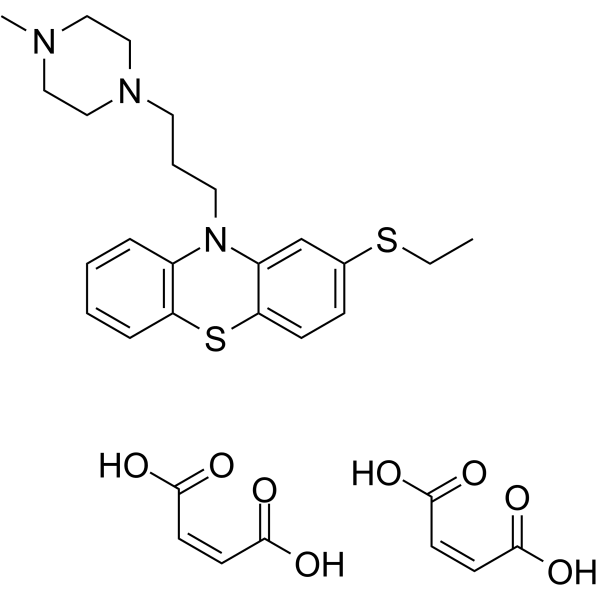 Thiethylperazine dimaleate Structure
