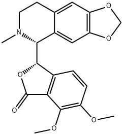 (-)-Hydrastine Structure