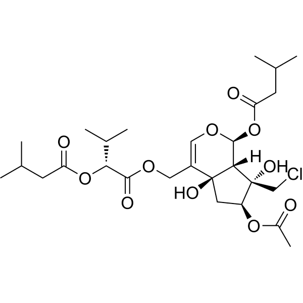 Volvaltrate B Structure