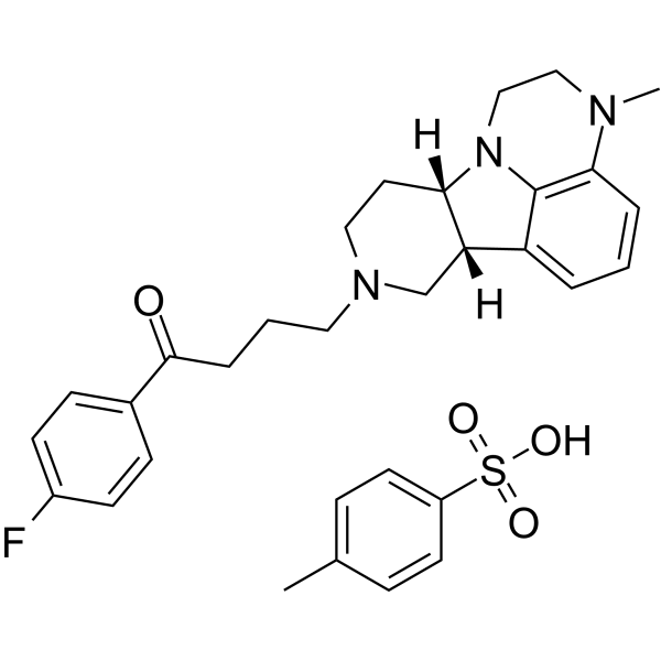 Lumateperone tosylate Structure