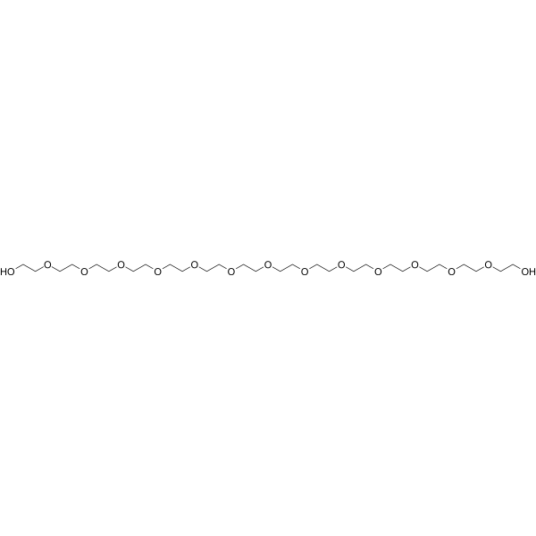 HO-PEG14-OH  Structure