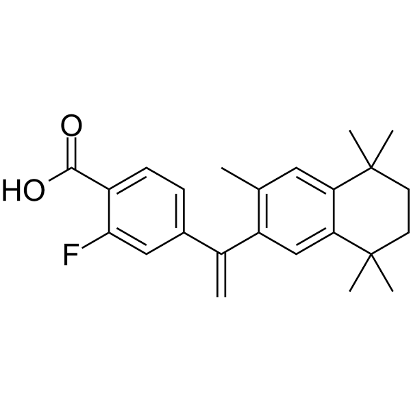 Fluorobexarotene  Structure