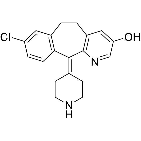 3-Hydroxy desloratadine Structure
