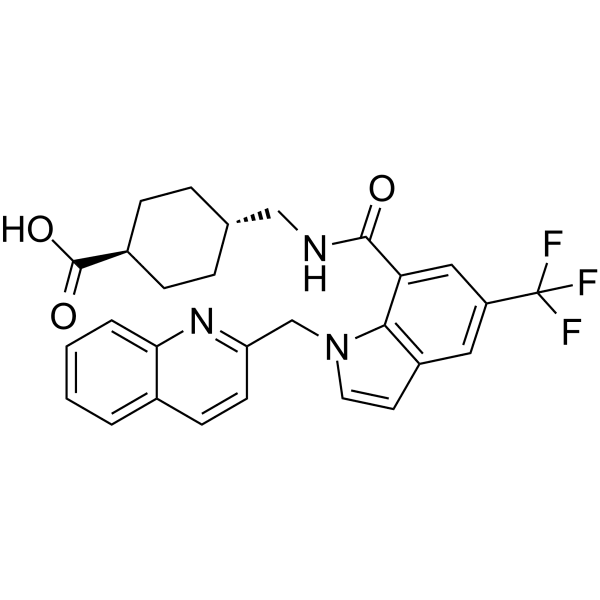 ASP7657 free base  Structure