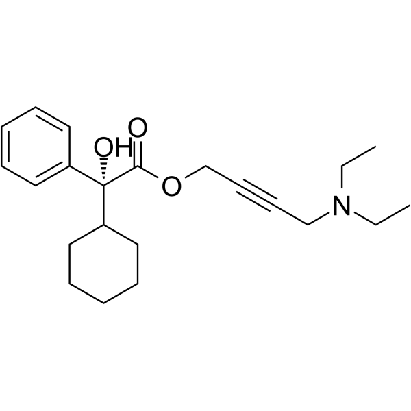 (R)-Oxybutynin Structure