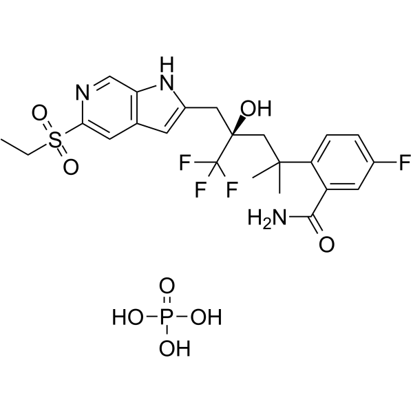 BI 653048 phosphate  Structure