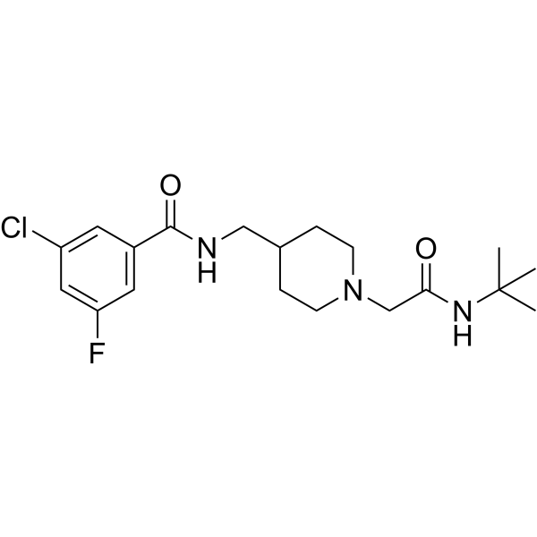 Ulixacaltamide Structure