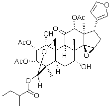 12-Acetyltrichilin-B Structure