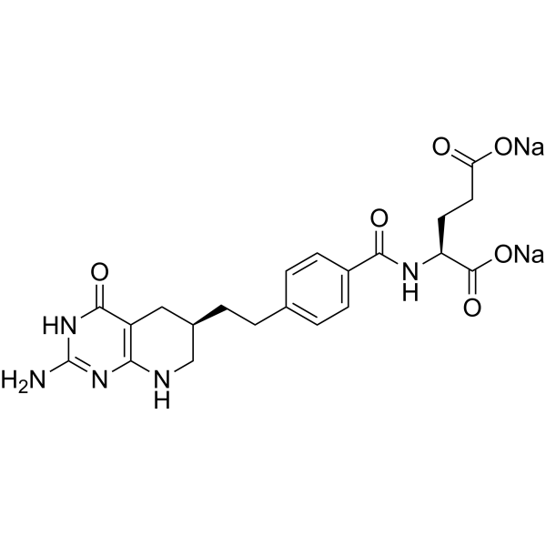 Lometrexol disodium Structure