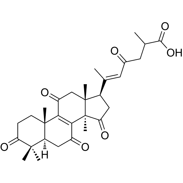 Ganoderenic acid F Structure