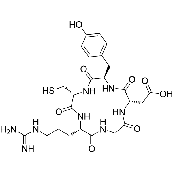 Cyclo(RGDyC) Structure