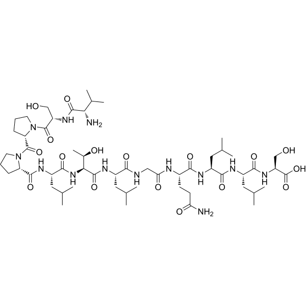 VSPPLTLGQLLS Structure