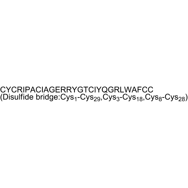 Defensin HNP-2 human Structure