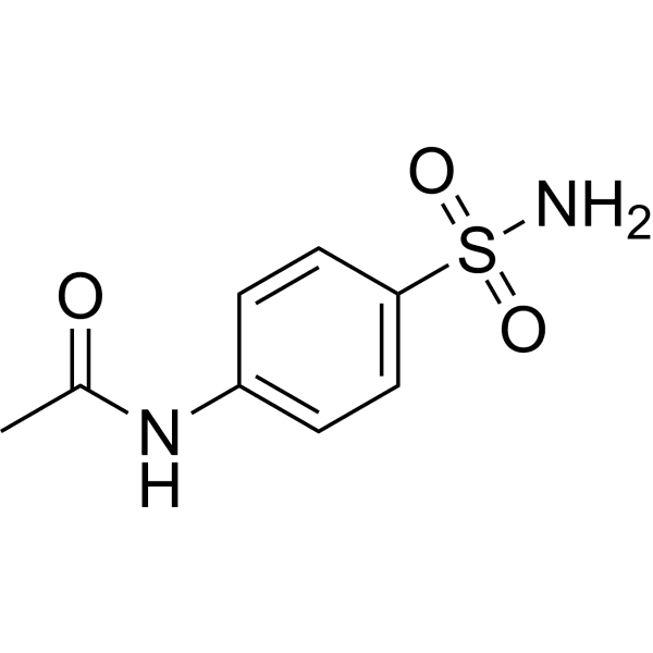 N-Acetylsulfanilamide Structure