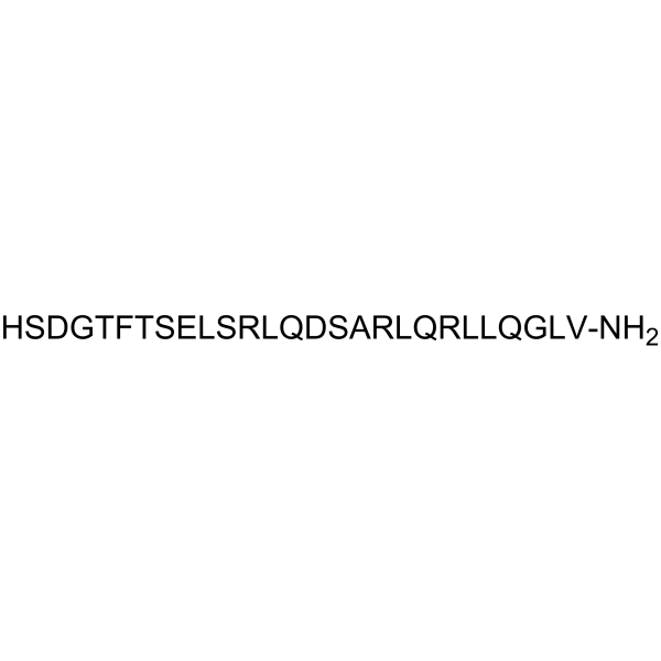 Secretin (33-59), rat Structure