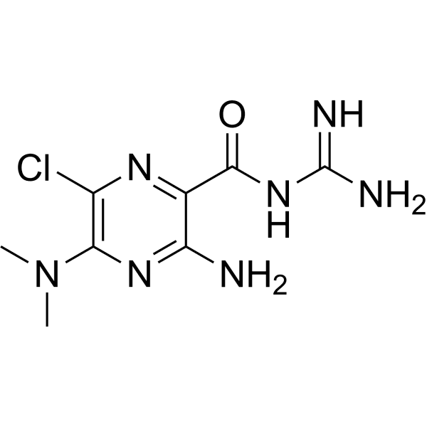 Dimethylamiloride  Structure