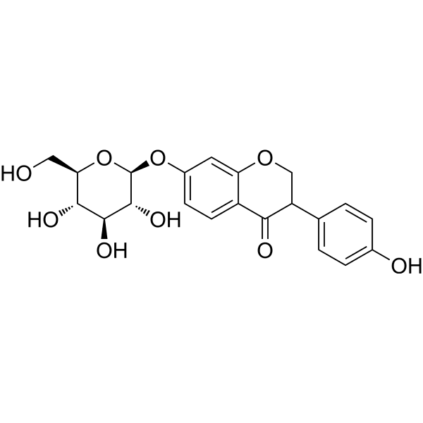 Dihydrodaidzin Structure