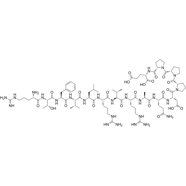 Tapderimotide Structure