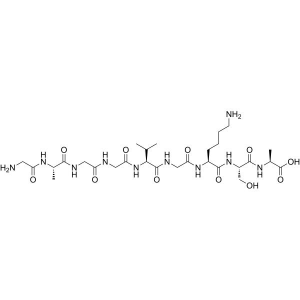 GAGGVGKSA Structure