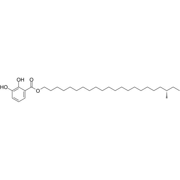 Gentiside B Structure