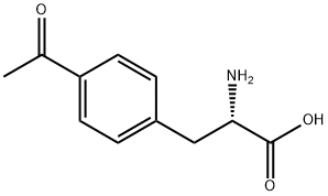 H-Phe(4-Ac)-OH Structure
