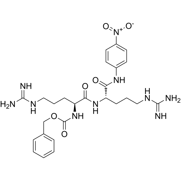 Z-Arg-Arg-pNA Structure