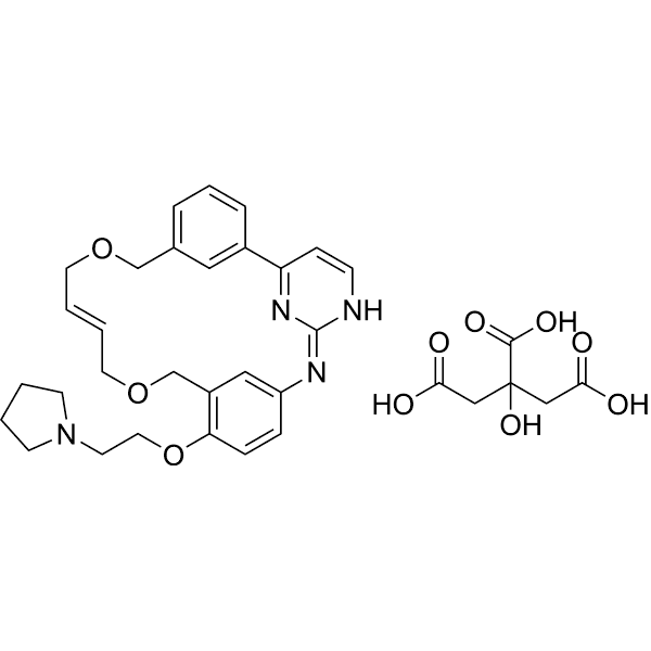 Pacritinib citrate Structure