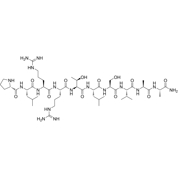 Calmodulin Dependent Protein Kinase Substrate Analog Structure