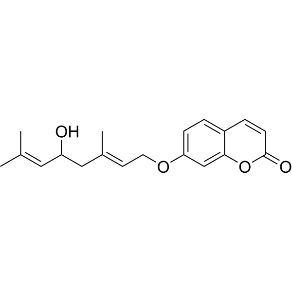 Anisocoumarin H Structure