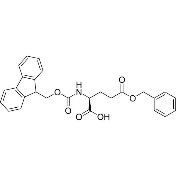 Fmoc-Glu(OBzl)-OH Structure