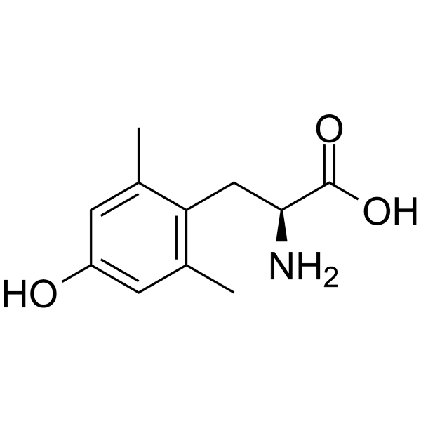 2, 6-Dimethyl-L-tyrosine Structure