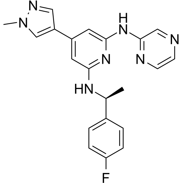 Ilginatinib Structure