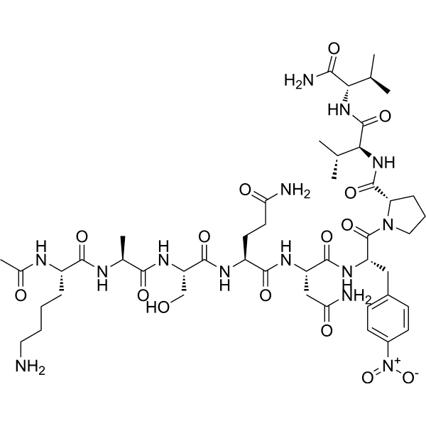 HIV Protease Substrate I Structure