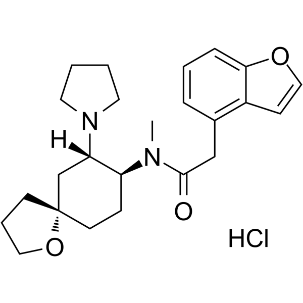 Enadoline hydrochloride Structure