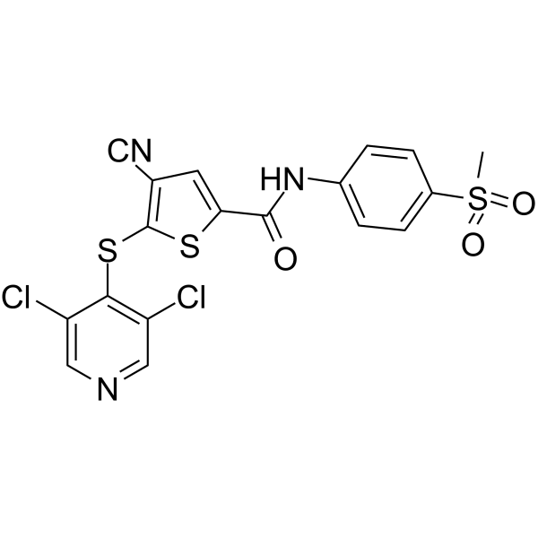 USP7/USP47 inhibitor  Structure