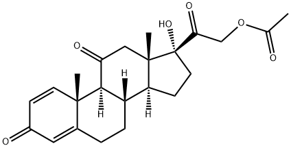 Prednisone acetate Structure