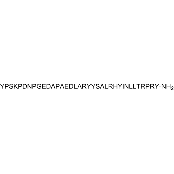 [Leu31, Pro34]-Neuropeptide Y (porcine) Structure