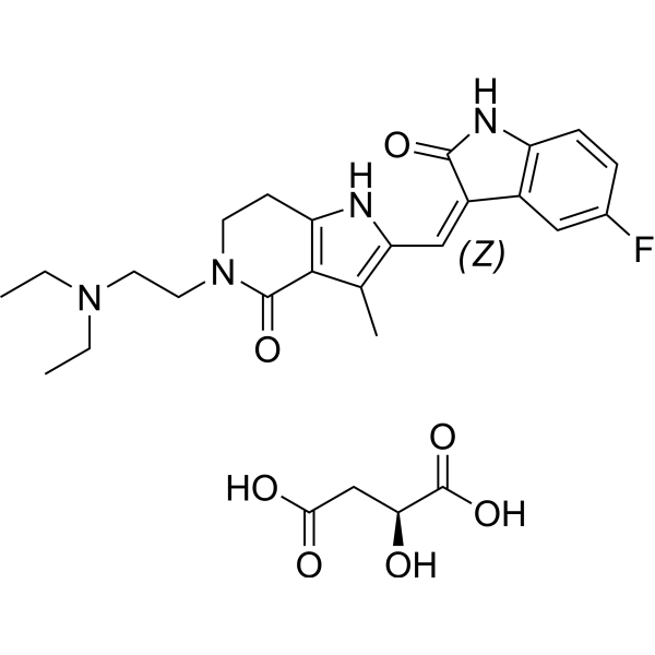 Famitinib malate Structure