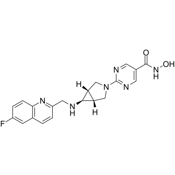 Nanatinostat Structure