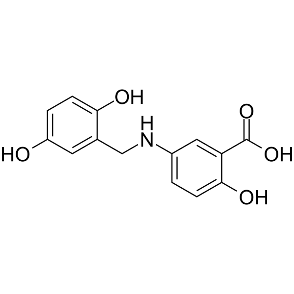 Lavendustin C Structure