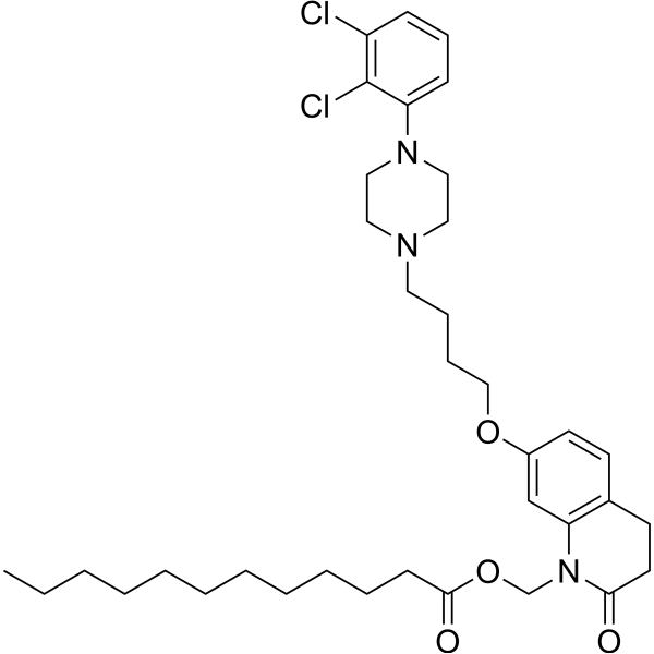 Aripiprazole Lauroxil  Structure