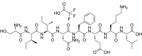 OVA Peptide (257-264) TFA Structure