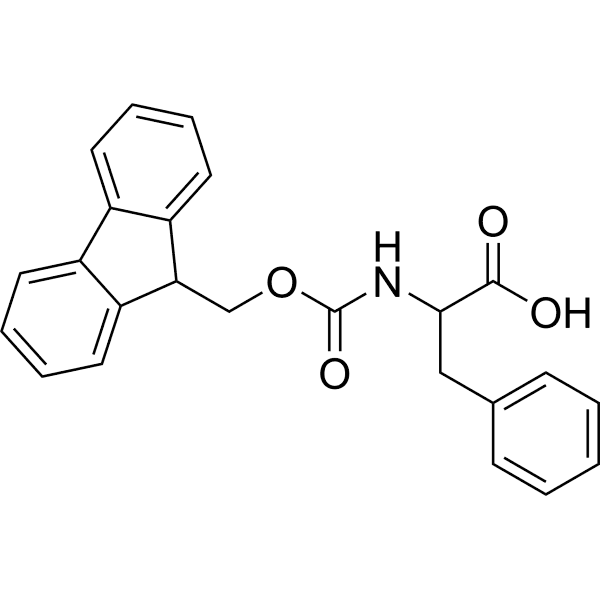 Fmoc-DL-Phe-OH Structure