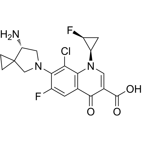 Sitafloxacin Structure